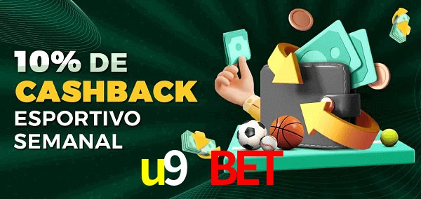 10% de bônus de cashback na u9 bet